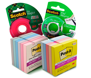 Produtos 3M™ Scotch® Post-it®